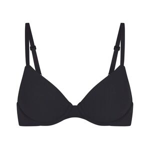 SKIMS Black Padded Everyday Bra